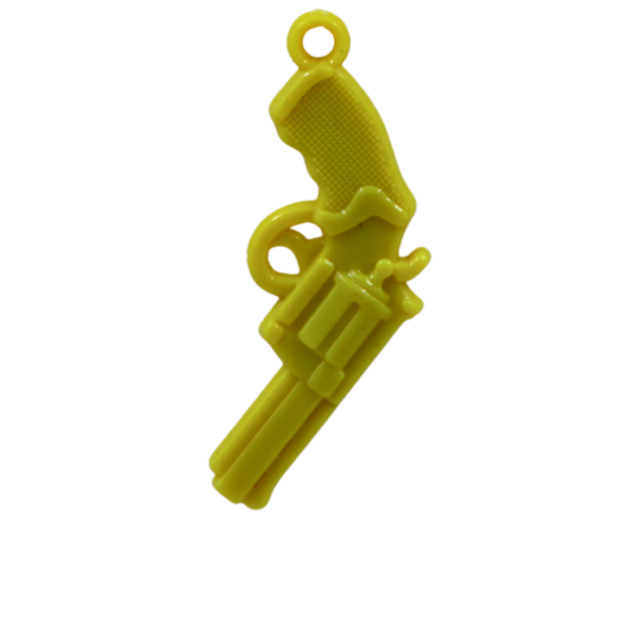 Maxi breloque vintage - Pistolet - 5cm - Plastique