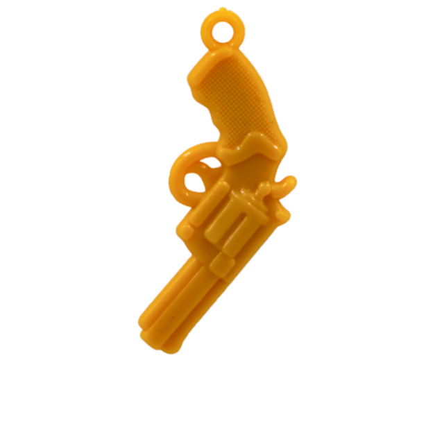 Maxi breloque vintage - Pistolet - 5cm - Plastique
