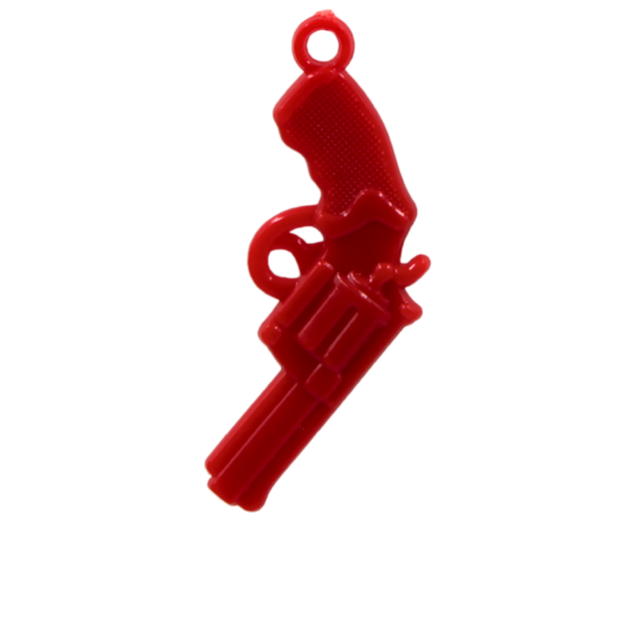 Maxi breloque vintage - Pistolet - 5cm - Plastique
