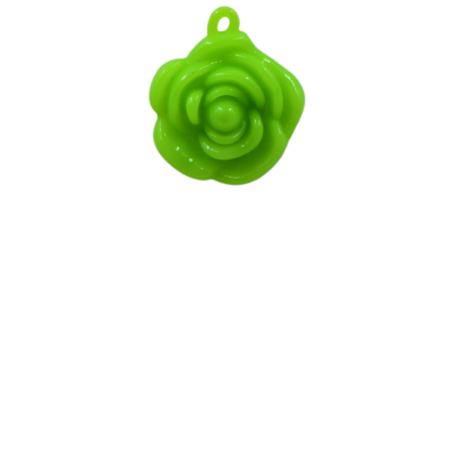 Breloque (old stock) - Fleur - 2,5cm x 2cm - Résine
