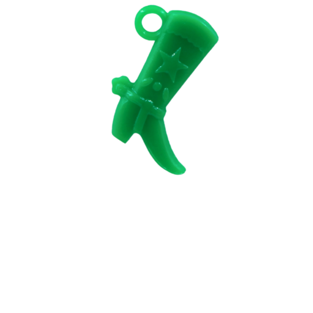 Breloque vintage - Santiag - 3,5cm - Plastique